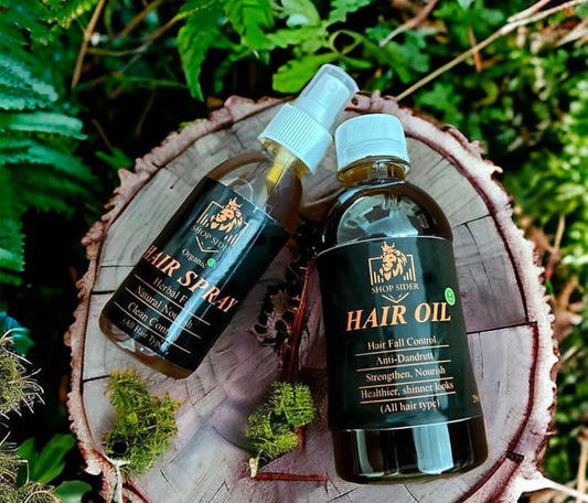 ShopSider Organic HairOil With Free Hair Spray 250ml